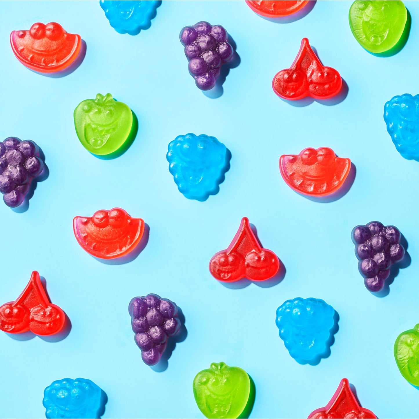 Jolly Rancher Gummies Assorted Fruit Candy, 7 oz, Plastic, Cranberry