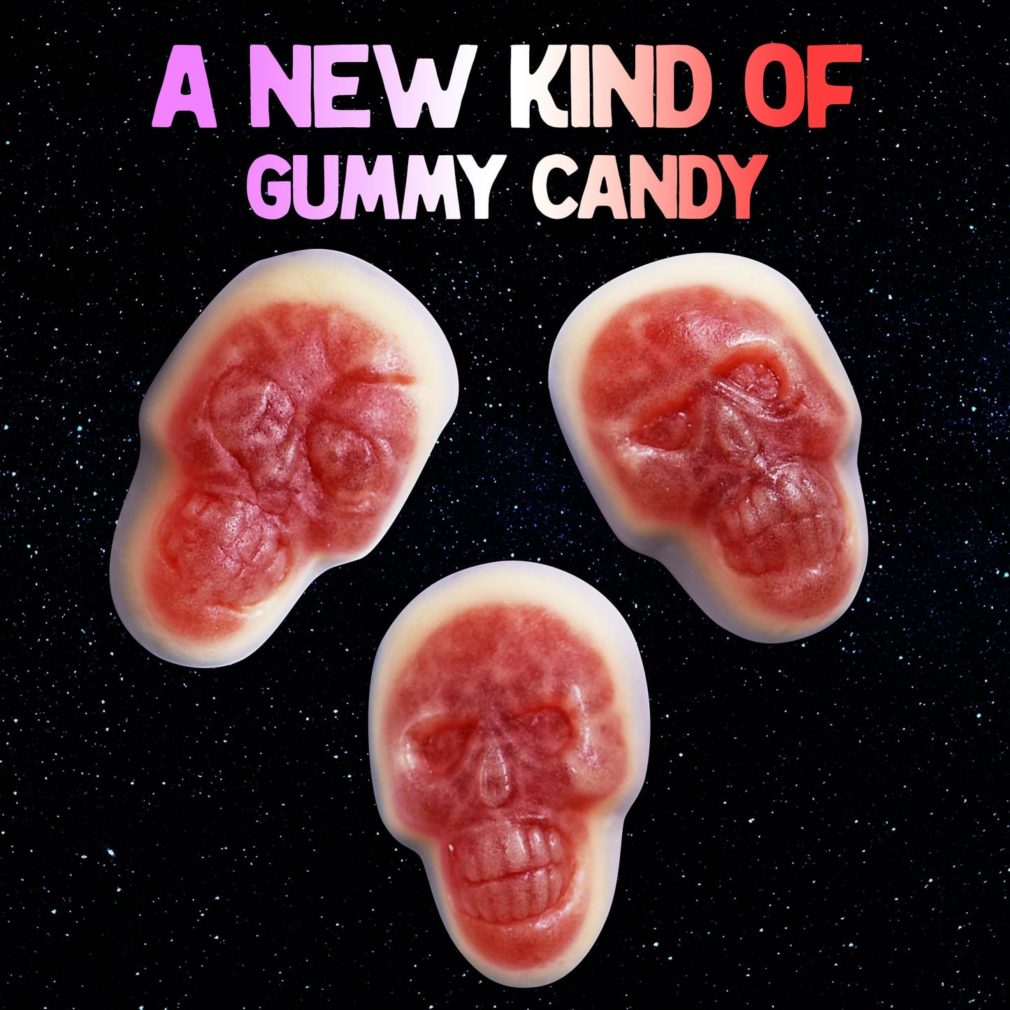 Alien Gummy Skulls - 10 Ounces Of Gummy Halloween Candy For Halloween Themed Candy Occasions - Spooky Candy Halloween Gummies Fo