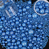 Sprinkles for Cake Decorating, Blue Pearl Sprinkles Mix for Ice Cream, Cupcake, Baking, Cookies, Cake toppings