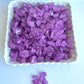 SweetGlob Old Fashioned Medium Rock Sugar Candy Gems, Lump Sugar Rock Crystals (1 Pound, Purple Grape)