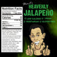 Steve-O'S Heavenly Jalapeo Hot Sauce | Zesty Green Verde Sauce For Marinades, Bbq, Veggies, Eggs & Potatoes | 5 Fl Oz (12-Pack)