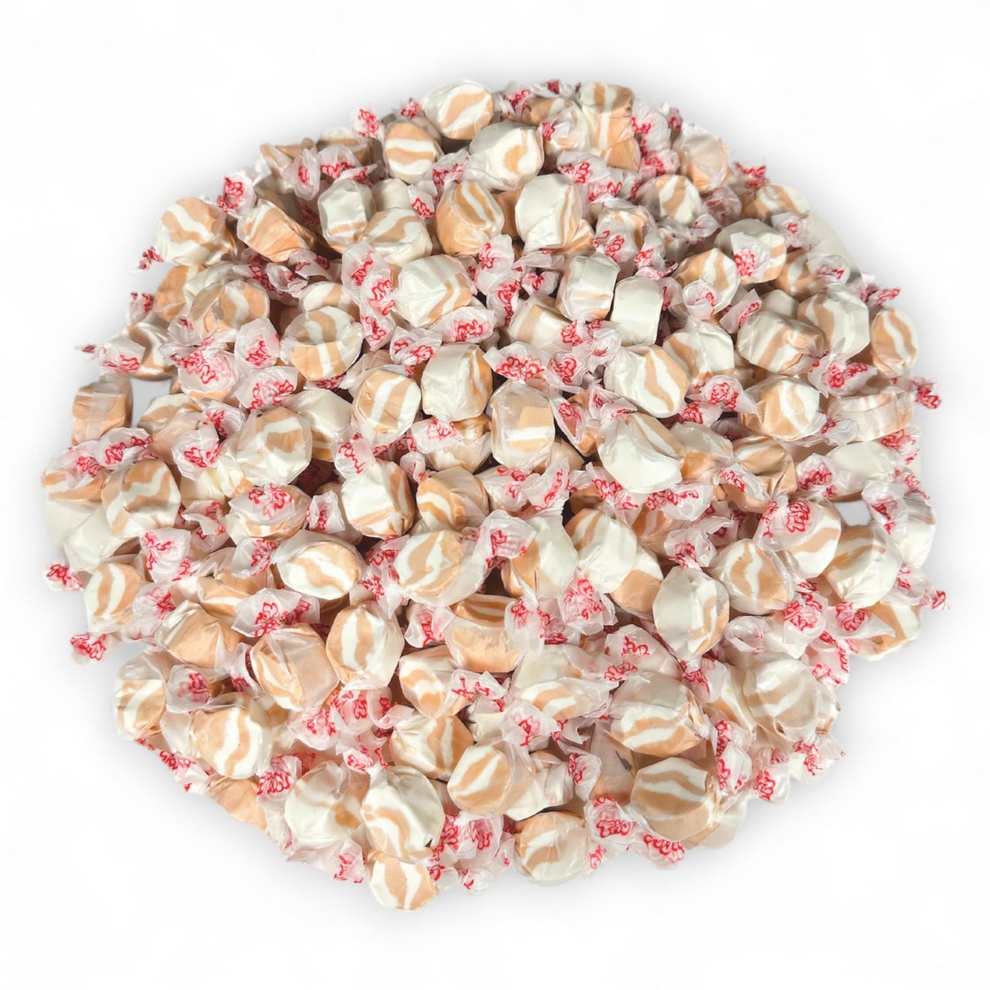 Premium Coconut Saltwater Taffy Chewy Tropical Candy Bulk 1 Lb Bag 60+ Pieces Individually Wrapped, Nut & Gluten Free Treats (16