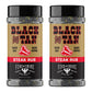 Fire & Smoke Society BBQ Rubs - Black & Tan Steak Seasoning, 13.6 oz (2-Pack) for Grilling and Smoking Meat