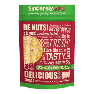 Sincerely Nuts Dried Pineapple Rings, Sweetened, 1 LB Bag, Vegan, Gluten Free, Kosher, Dehydrated Fruit Snack