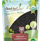 Food to Live Organic Black Lentils, 2 Pounds - Non-GMO, Whole Dry Pulses, Raw, Sproutable, Kosher, Vegan, Bulk Legumes, Black Ma