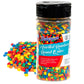 Bakerpan Quins Sprinkles For Cake Decorating - Rainbow Sprinkles 4 Ounces - Rainbow Edible Confetti Sprinkles For Cupcakes, Ice Cream, Cookies, Cakes (Made In Usa)