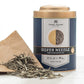 Taimei Teatime Silver Needle White Tea, Loose Leaf, 1.76 oz, Organically Grown, Low Caffeine, High Antioxidant, Yellow Tin