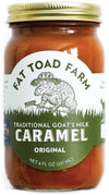 Fat Toad Farm Traditional Goats Milk Caramel Sauce/Cajeta, Original, Gluten Free, 8 fl oz