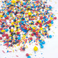 Sentovac Cake Sprinkles For Decorating | Edible Cupcake Sprinkles 1 Bottle 3.53Oz/ 100G | Colorful Sugar Sprinkles Rainbow Sprin