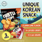 K-Munchies Orion Turtle Chips - Flamin Lime Flavor - Large 3 x 160g - Crispy Korean Corn Snacks - Party Size