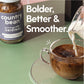 Country Bean Instant Coffee Powder With Hazelnut & Original, 50 G - Pack Of 2