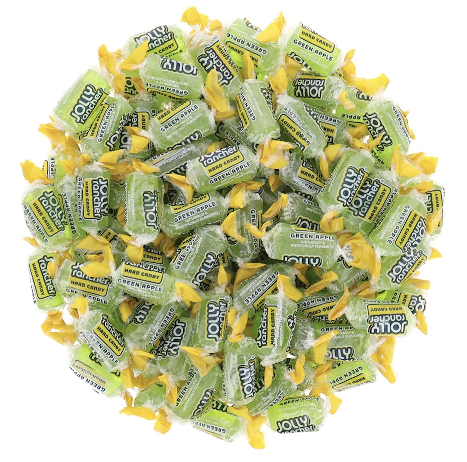 Bulk Jolly Ranchers | 1 Lb Aromatik Box With Aromatik Mint Card | Green Apple
