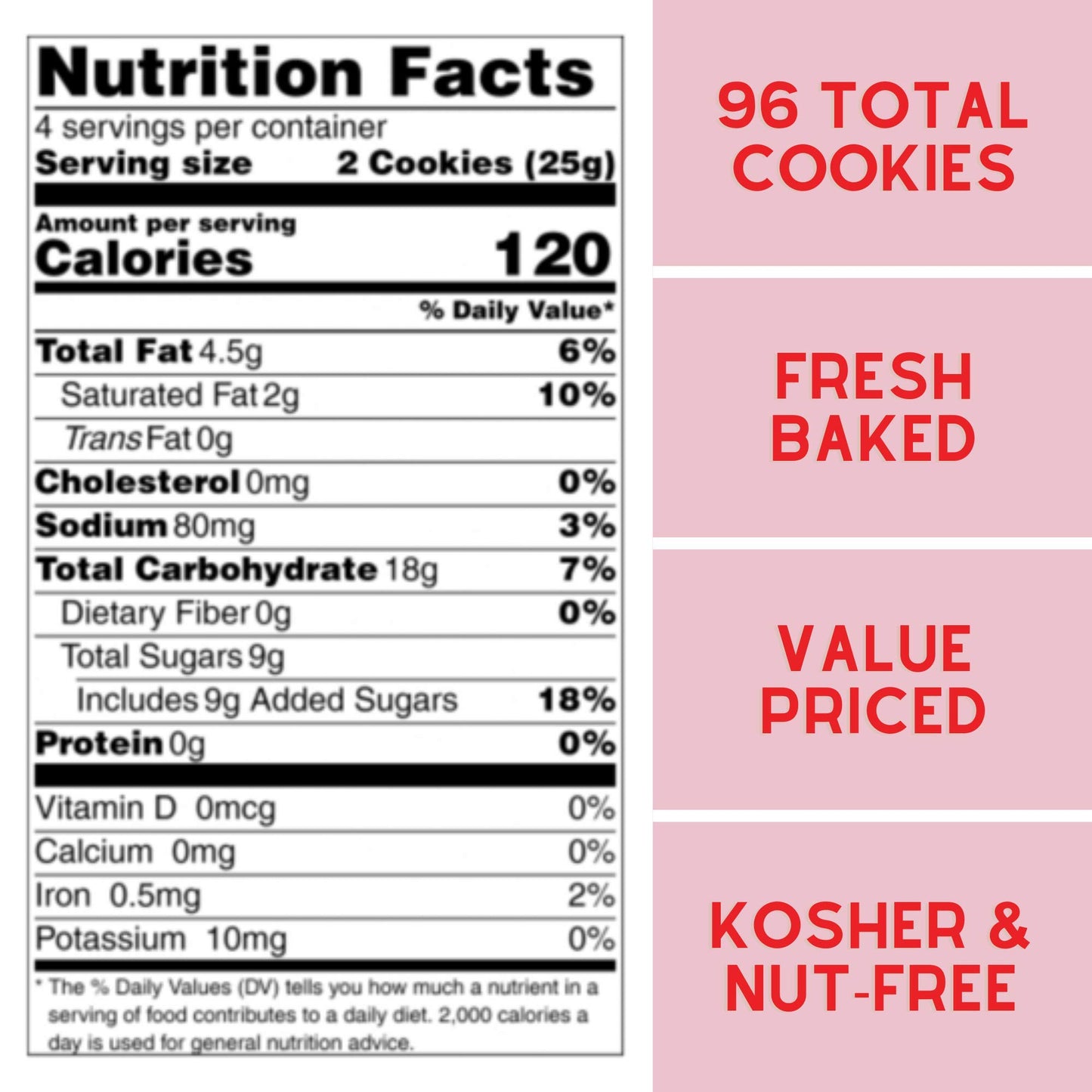 Carleys Strawberry Creme Sandwich Cookies, Nut-Free Snack, 3.5 Oz (Pack of 12)