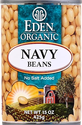 Eden Foods Navy Beans Can (12X15 Oz)