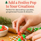 Holiday Spice Drops Gummy Candy, Christmas Gumdrops With Traditional Spices, Soft & Chewy Christmas Candy, Gift Bag,16 Oz