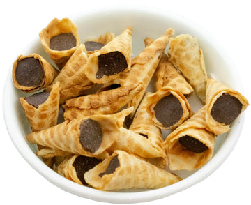 Bite Sized Chocolate Filled-Waffle Cone Ends (Milk Chocolate - Pack of 4)