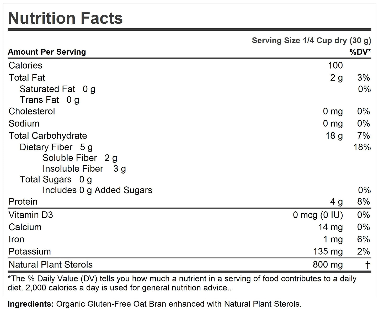 Andrew Lessman Ultimate Oat Bran 60 Servings - Premium Organic, Gluten-Free Oat Bran, Heart-Healthy Fiber And Non-Gmo Sourced Ph