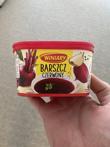 Red Borsch Instant Soup Product of Poland Winiary 170g