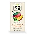 Good Earth Sensorial Blends Tropical Moringa & Mango Herbal Tea, 15Count
