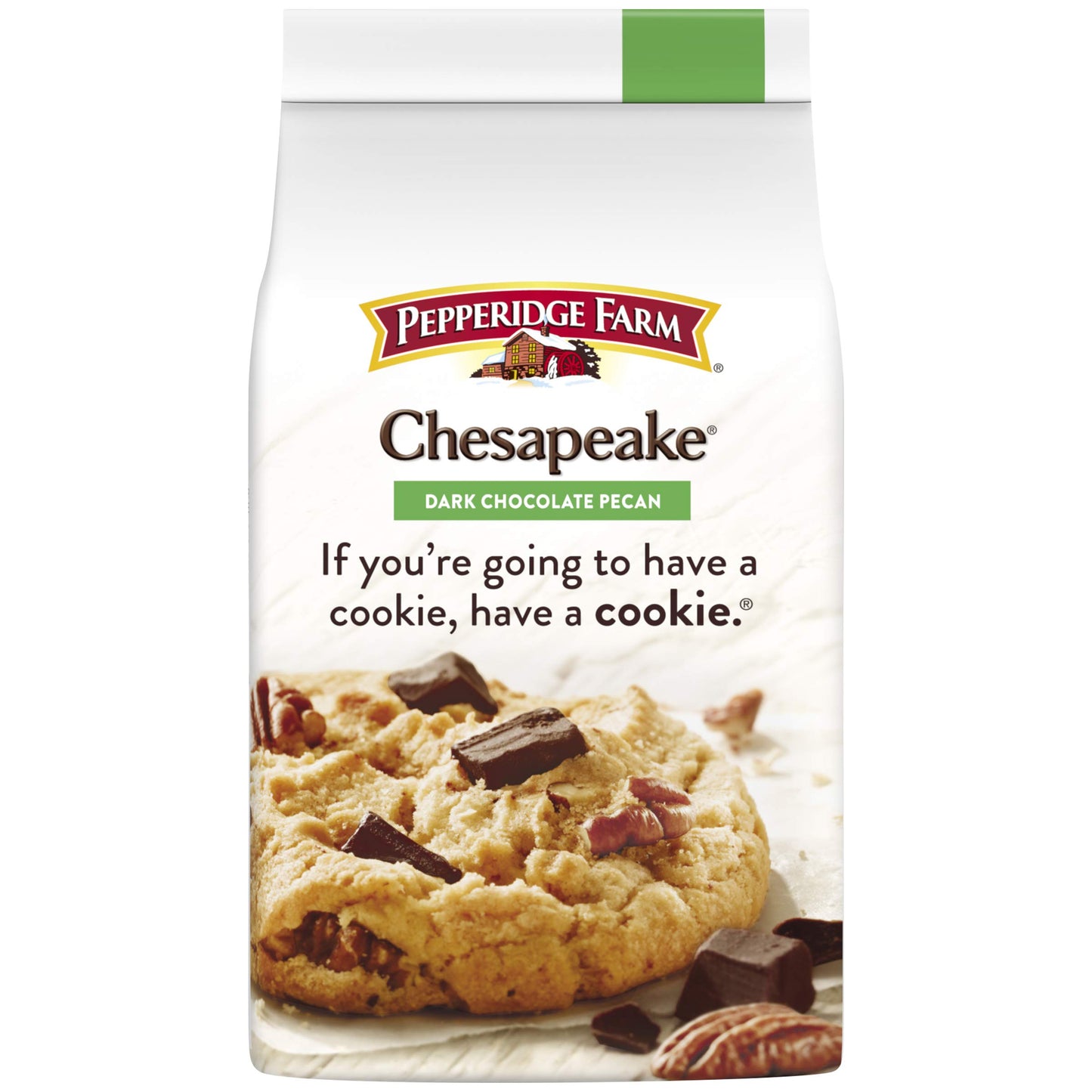 Pepperidge Farm Chocolate Chunk Crispy Cookies, Chesapeake Dark Chocolate Pecan, 7.2-Ounce (Pack Of 6)