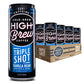 High Brew Coffee Cold Brew Vanilla Bean Triple Shot, 11 Fl Oz Can, Pack of 12