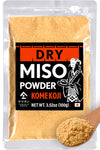 YAMASAN KYOTO UJI Japanese Dry Miso Seasoning, Freeze-Dried Miso Powder, No Additives, Vegan, Delicious Flavor for Various Foods