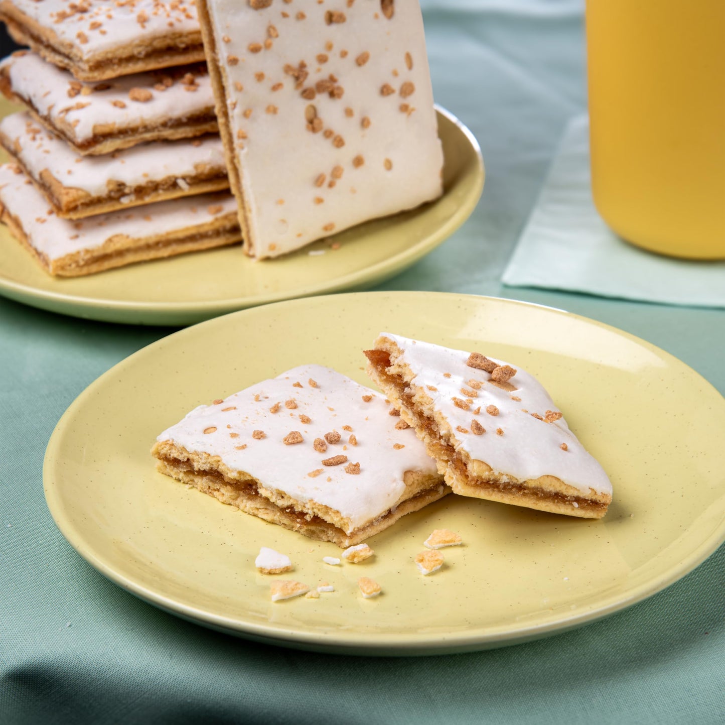 Katz Gluten Free Toaster Pastries. Apple Crisp. Dairy Free, Nut Free, Soy Free. Kosher Snacks. Apple Cinnamon Flavor. 8 Oz (Pack