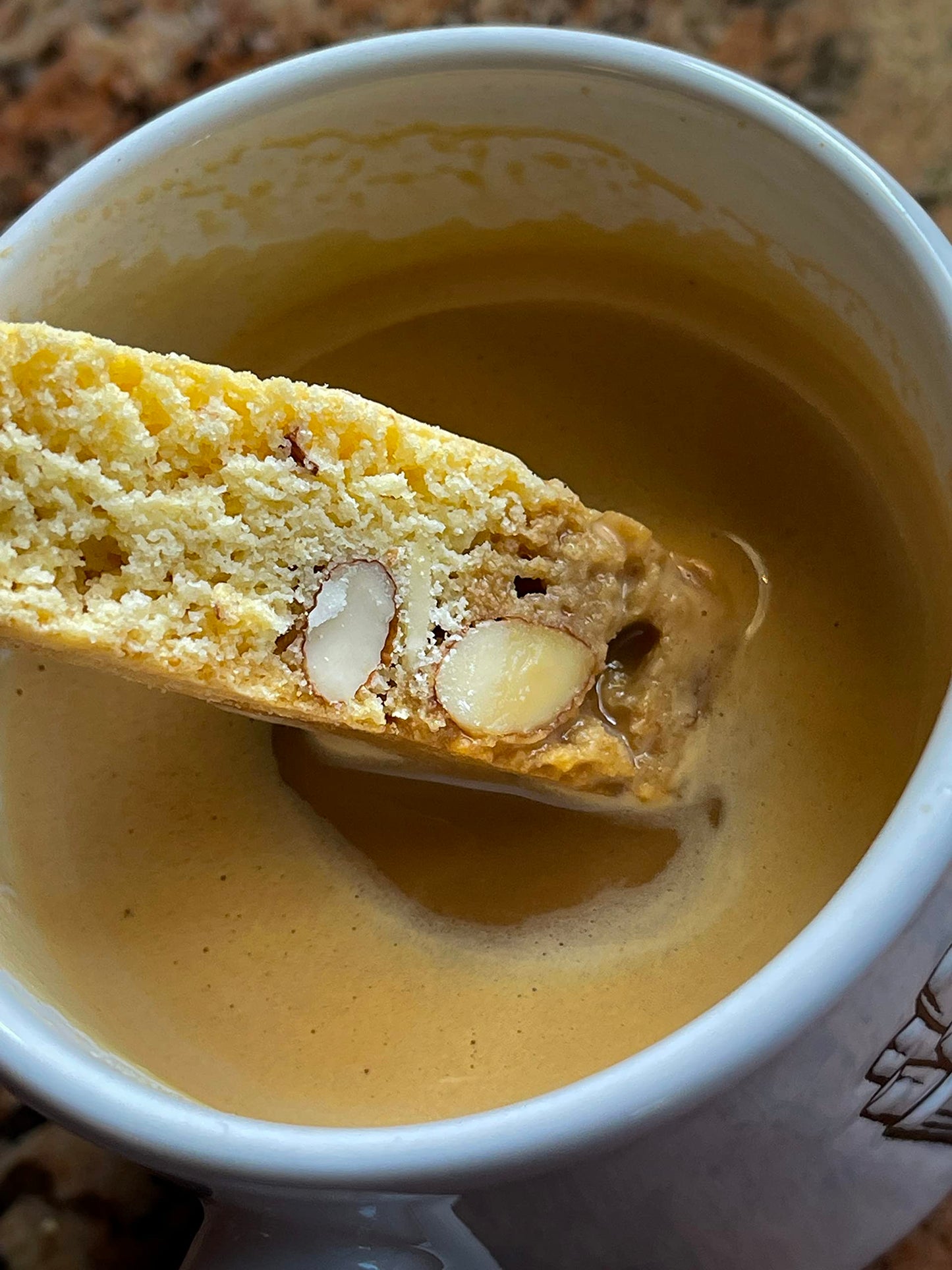 True Delicious GLUTEN FREE INGREDIENTS ALMOND BISCOTTI  buttery  fine Italian cookies  baked twice (4 boxes of 6oz each)