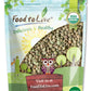 Food To Live Organic Whole Green Lentils, 3 Pounds Non-Gmo, Dried Raw Beans, Sproutable, Vegan, Kosher, Bulk. High In Folate, Dietary Fiber, Protein. No Soaking Required. For Soups, Veggie Burgers.