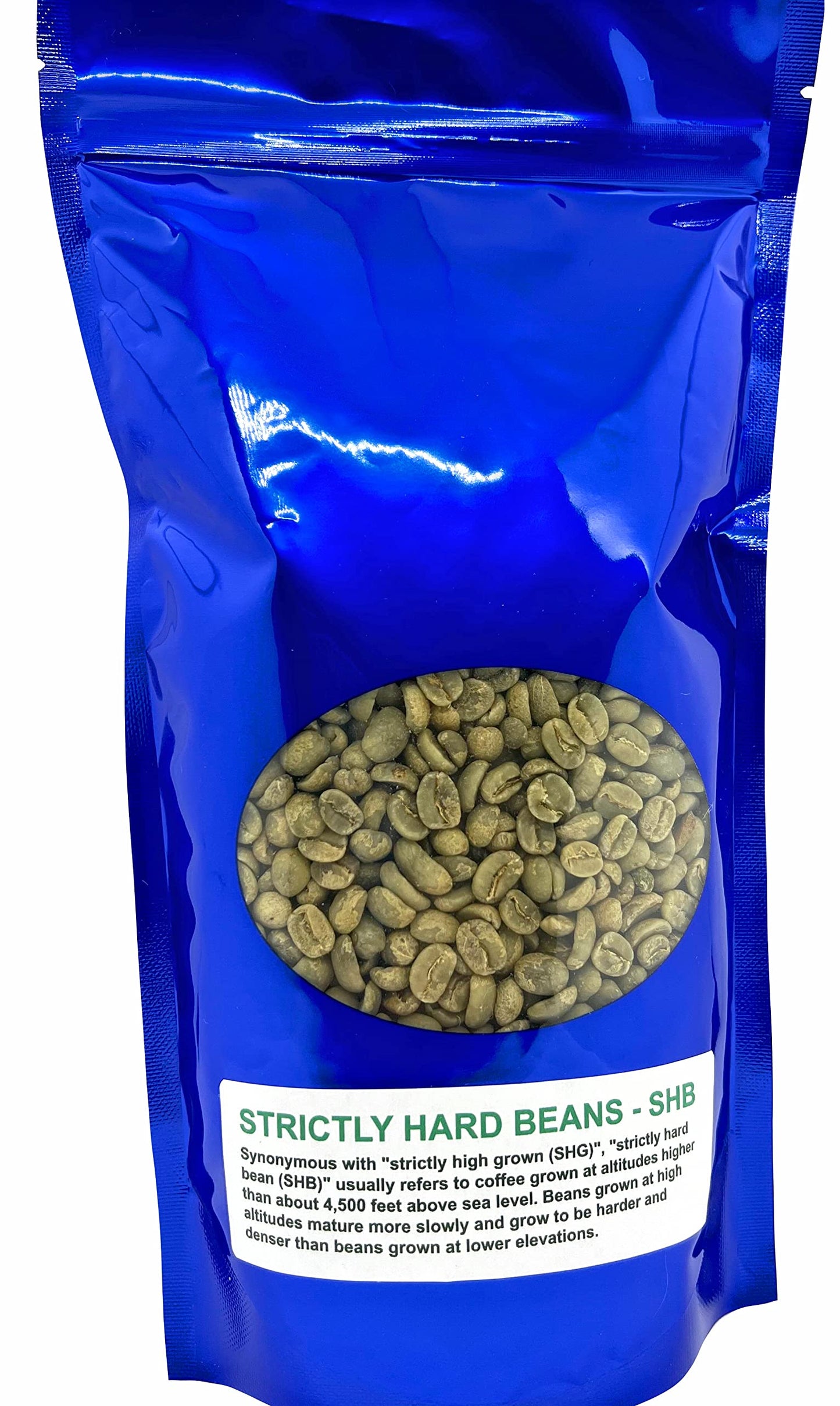 Guatemala Green Unroasted Raw Coffee Beans- Hard And Strictly Hard - Sampler Pack