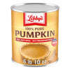 Libbys Pumpkin Pie, Thanksgiving and Holiday Desserts, Pumpkin Pie Filling, 100% Pure Pumpkin, Bulk, 6 lb 10 oz Can