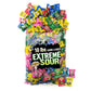 WARHEADS - Extreme Sour Hard Candy - Sour Apple  Black Cherry  Blue Raspberry  Lemon & Watermelon Flavors  Great For Parades - 10 lb. Bulk Bag
