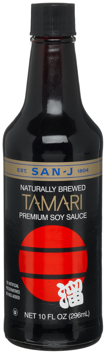 San - J Tamari Soy Sauce - Case Of 6 - 10 Fl Oz(D0102H5W1P2)