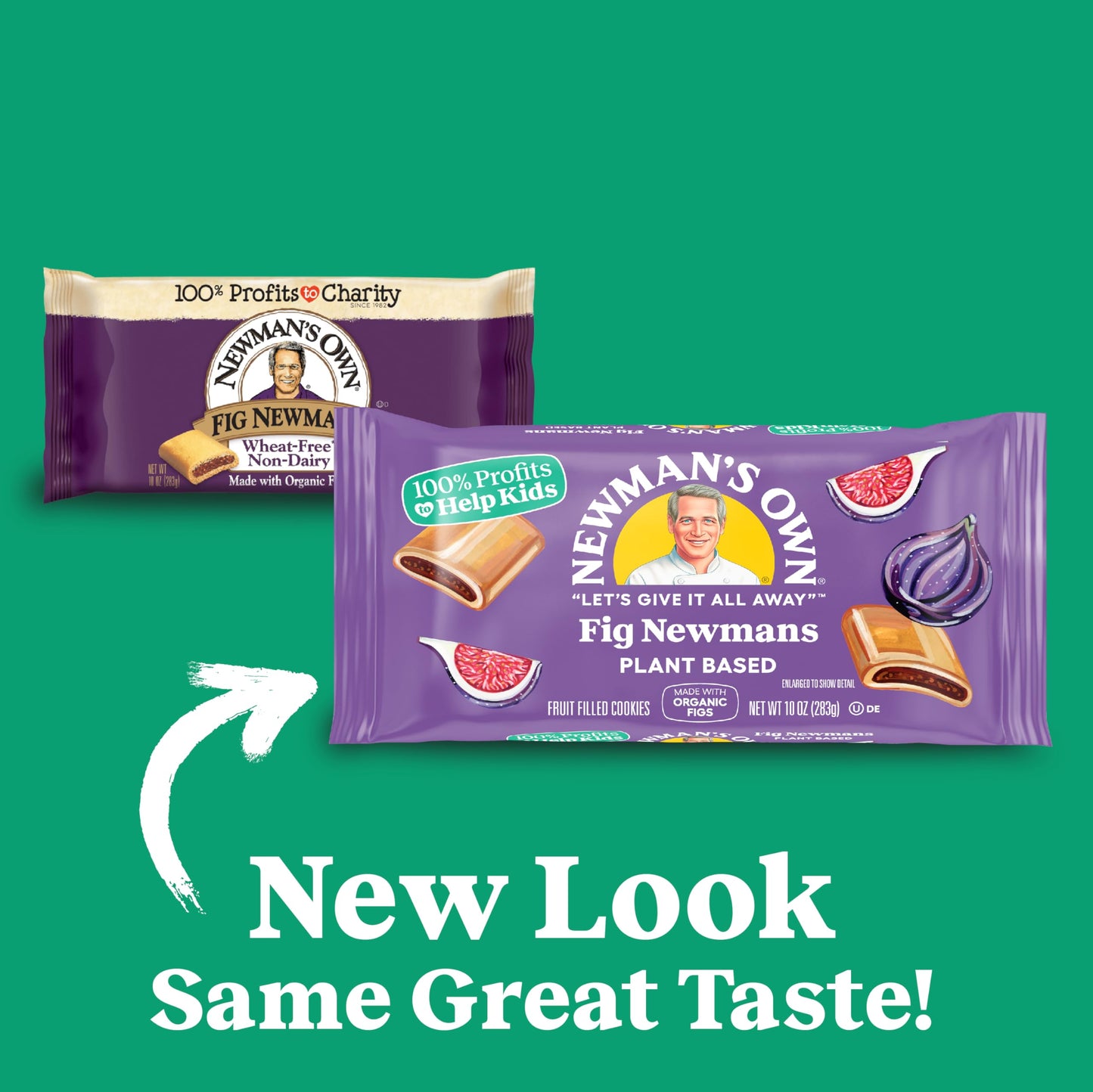 Newman'S Own Plant Based Fig Newmans Cookies - 10 Oz - 6 Pack - Made With Organic Figs