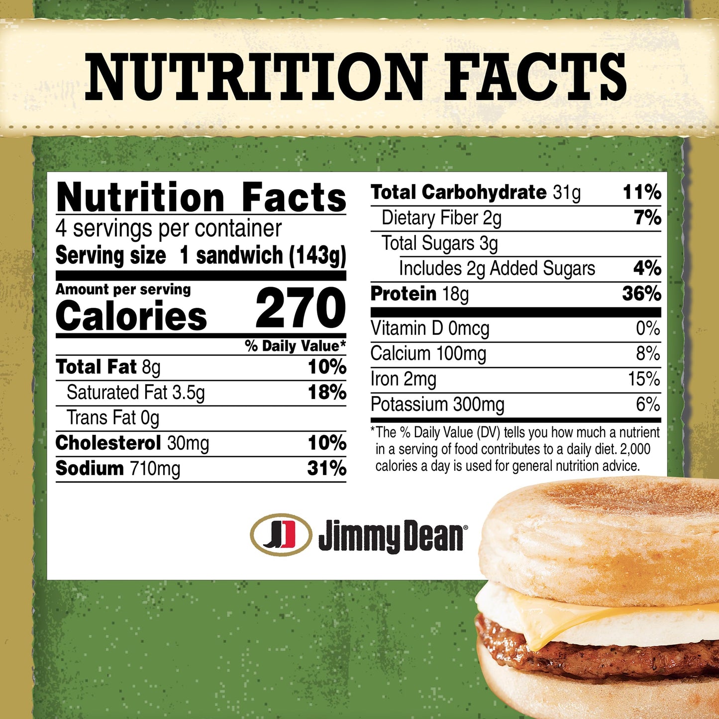Jimmy Dean Delights Turkey Sausage, Egg White and Cheese English Muffin Breakfast Sandwiches, 4 Count (Frozen)