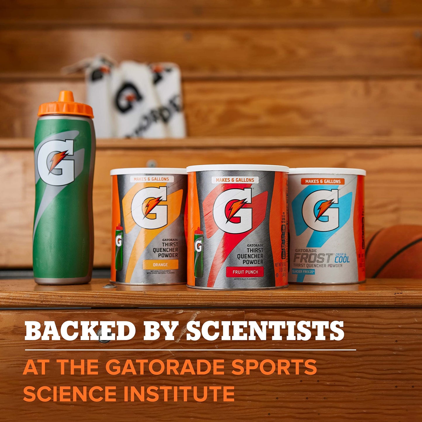 Gatorade Thirst Quencher Powder, Fruit Punch Flavor, 76.5 oz Canister, Hydration Drink Mix, 4.78 lbs, Energizing Sports Drink
