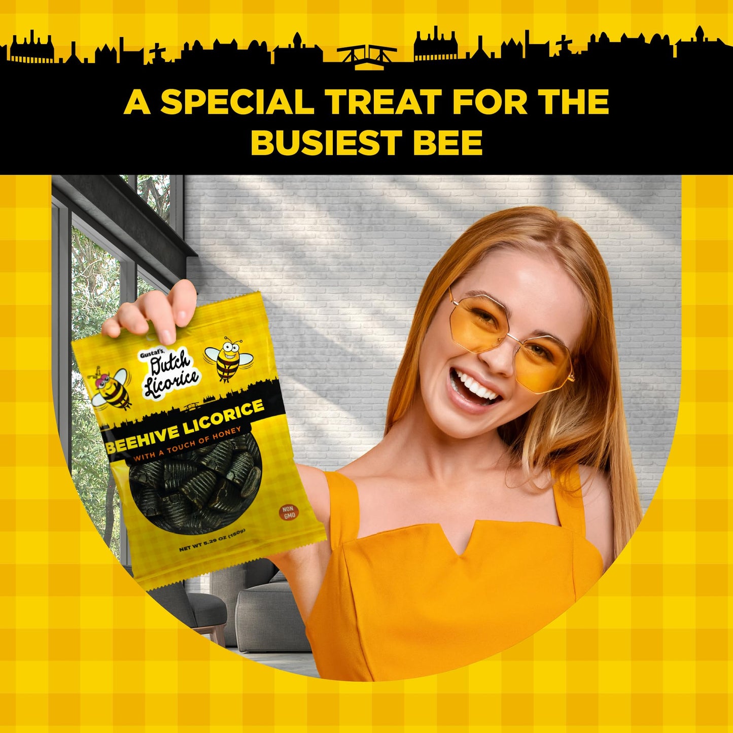 Gustaf'S Dutch Beehive Honey Licorice - 5.29 Oz Bag