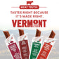 Vermont Smoke And Cure Mini Meat Sticks Go Packs Glutenfree 0.5Oz Meat Sticks 3 Ounces Per Pouch (Pack Of 8 Pouche), Original Be