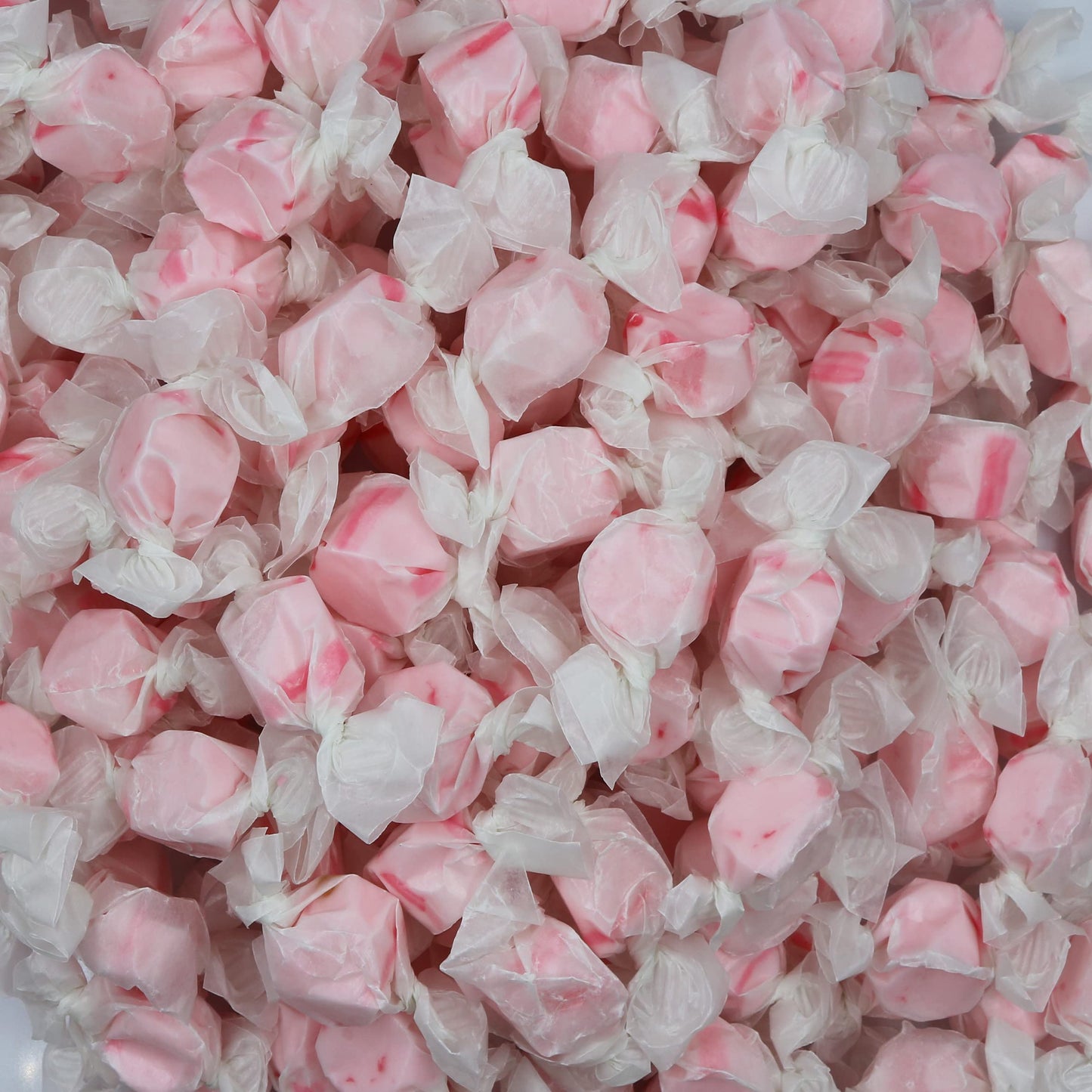 Gourmet Soft And Chewy Salt Water Taffy Candies - Individually Wrapped - Bulk Bags (Pink Bubble Gum, 2 Pound (Pack Of 1))