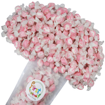 All Flavor Gourmet Saltwater Taffy (Red Hot Cinnamon Swirl, 1 LB)