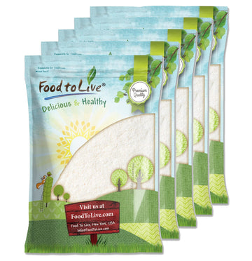 Shredded Coconut, 25 Pounds - Unsweetened Coconut Flakes, Desiccated, Kosher, Vegan, Bulk. No Sulfites Added. Rich in Dietary Fi
