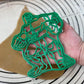 Hulk Cookie Cutter & Mold 6-Inch-Scale Produced By 3D Kitchen Art