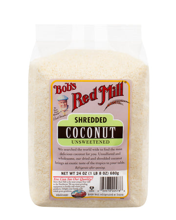 Bob's Red Mill Shredded Coconut, Medium Unsweetened , 24 Ounce