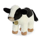 Aurora Adorable Miyoni Tots Holstein Calf Stuffed Animal - Lifelike Detail - Cherished Companionship - White 11 Inches