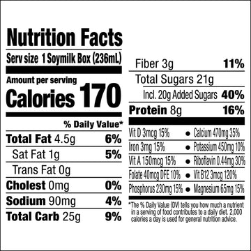 Silk Shelf-Stable Soy Milk Singles, Chocolate, Dairy-Free, Vegan, Non-GMO Project Verified, 8 Fl oz (Pack of 18)