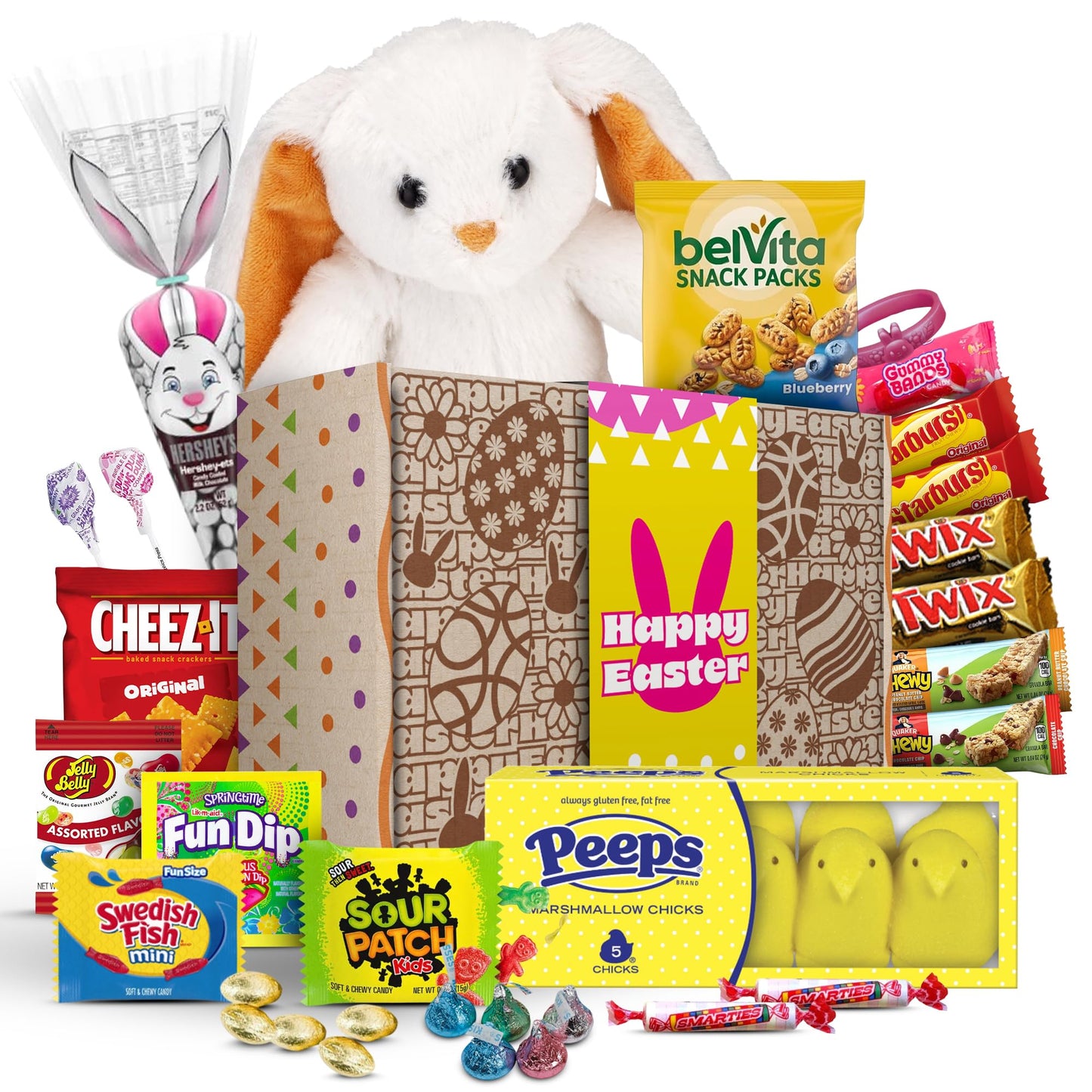 Premade Easter Baskets for Kids - Easter Treat Boxes Already Filled for Boys and Girls, Adults, and Teens