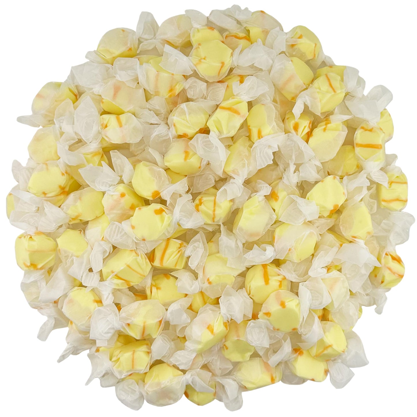Firstchoicecandy All Flavor Saltwater Taffy (Buttered Popcorn, 1 Pound)