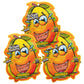 Sour Slaps Sour Candy Belts 3-Pack - Vegetarian, Multi-Color, Tropical Mango Flavor, Fresh & Chewy, Extreme Sour Kick
