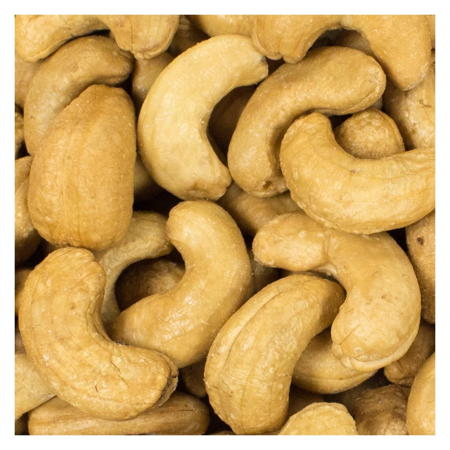 Setton Farms Bulk Roasted Unsalted Cashews, 25 lb Pack, No Added Salt