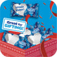 Rice Krispies Treats Mini Marshmallow Cereal Bars, Holiday Snacks, Snack Bars, Original with Holiday Sprinkles, 12.4oz Box (32 B
